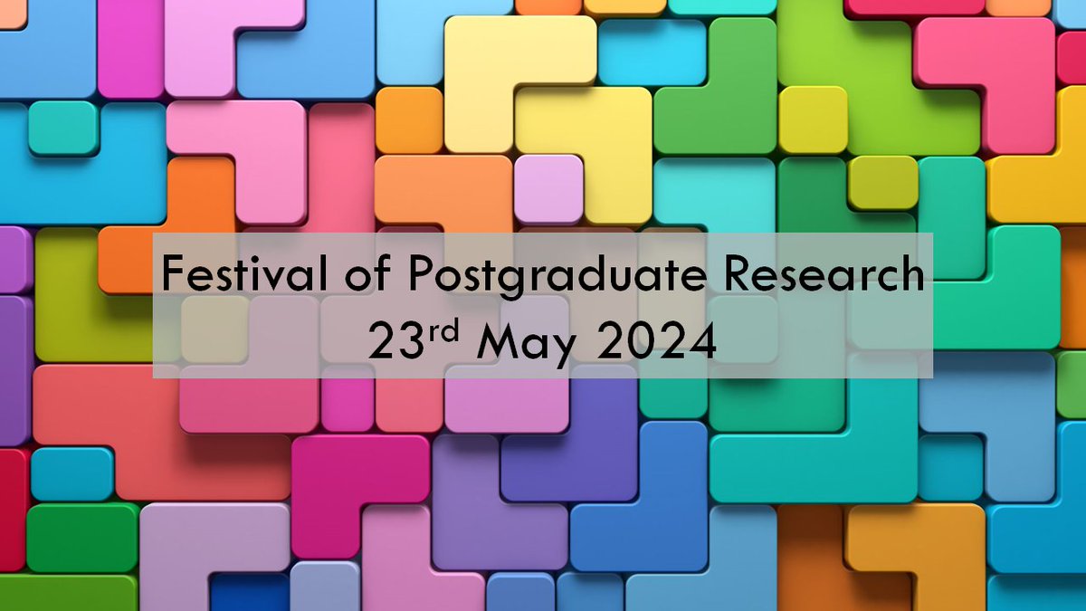 Job opportunity for PGRs to get involved with the Festival of Postgraduate Research. Apply by 11th April: portal.unitemps.com/Search/JobDeta…