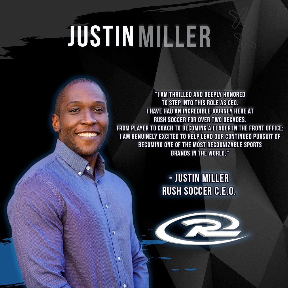 🚨Rush Soccer has a new C.E.O.!🚨

From a Rush player himself, to a lead in the front office, a nearly life-long #RushFamily member, Justin Miller has been announced the new C.E.O. of the worlds largest soccer club; #RushSoccer 🤝

Read the full press release here👇