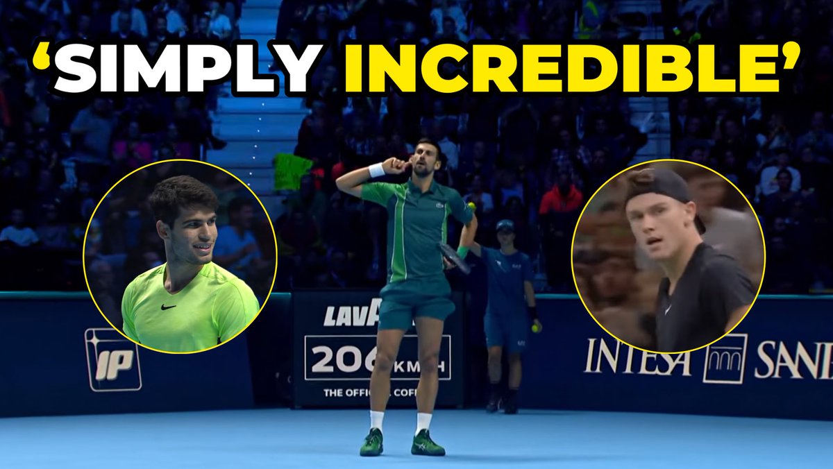 What 36 Year Old Novak Djokovic Is Doing Against Next Gen Is Incredible youtu.be/rkakwHRHTFw?si…