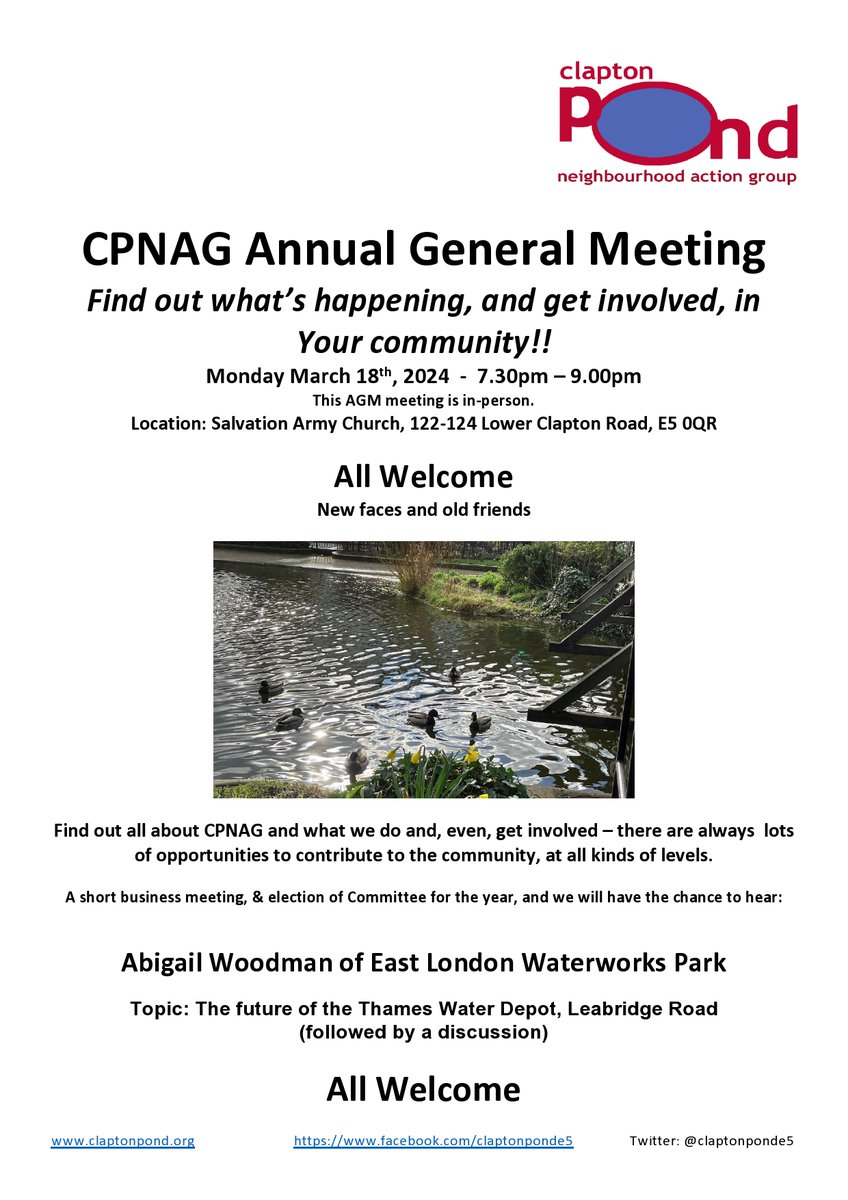Clapton Pond NAG (@claptonponde5) on Twitter photo 