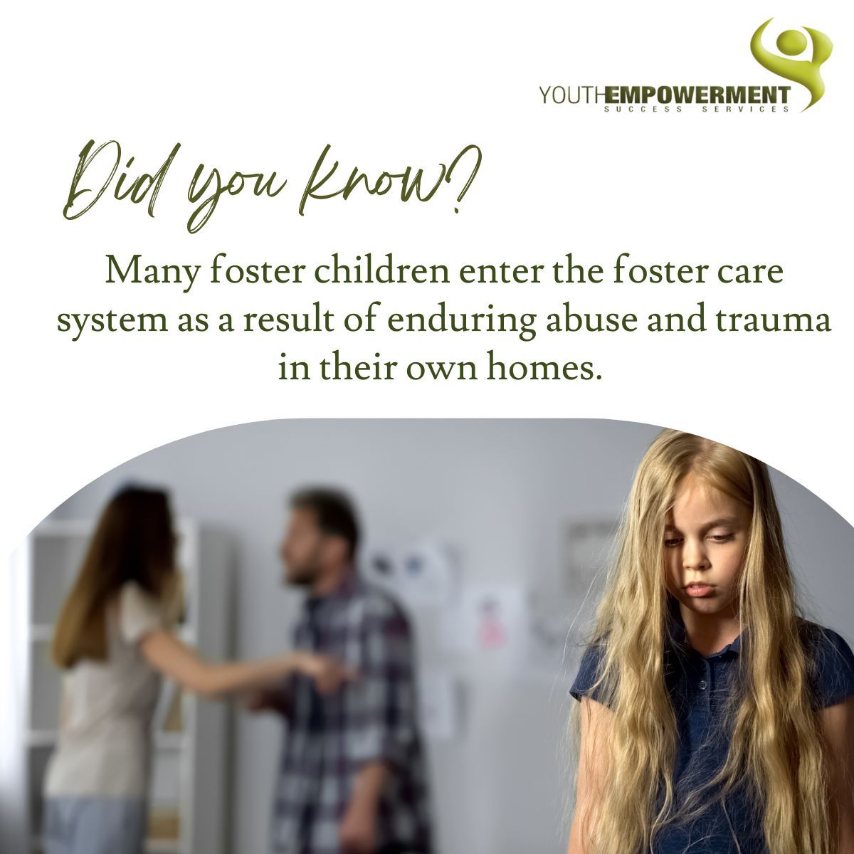 YESS4Youth_'s tweet photo. The number one reason children find themselves in foster care is neglect. This includes situations where children's basic needs for love, care, and attention are not met, leading to significant emotional and physical consequences.

https://t.co/AlcRKJ2Z4n https://t.co/pdtKua2OHi
