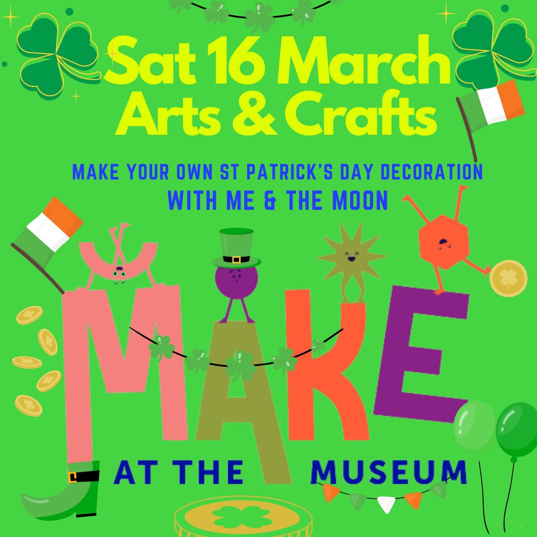 Kerry County Museum (@kerrycomuseum) on Twitter photo Join Me and The Moon at a seasonal pop-up art workshops at Kerry County Museum!
Time: 11:00am -4:00pm
Cost: Included in the admission fee
Children must be supervised by an adult at all times.
<a href="/countykerry/">Kerry County Council - Comhairle Contae Chiarraí</a> <a href="/TraleeChamberAl/">Tralee Chamber</a> Join Me and The Moon at a seasonal pop-up art workshops at Kerry County Museum!
Time: 11:00am -4:00pm
Cost: Included in the admission fee
Children must be supervised by an adult at all times.
<a href="/countykerry/">Kerry County Council - Comhairle Contae Chiarraí</a> <a href="/TraleeChamberAl/">Tralee Chamber</a>