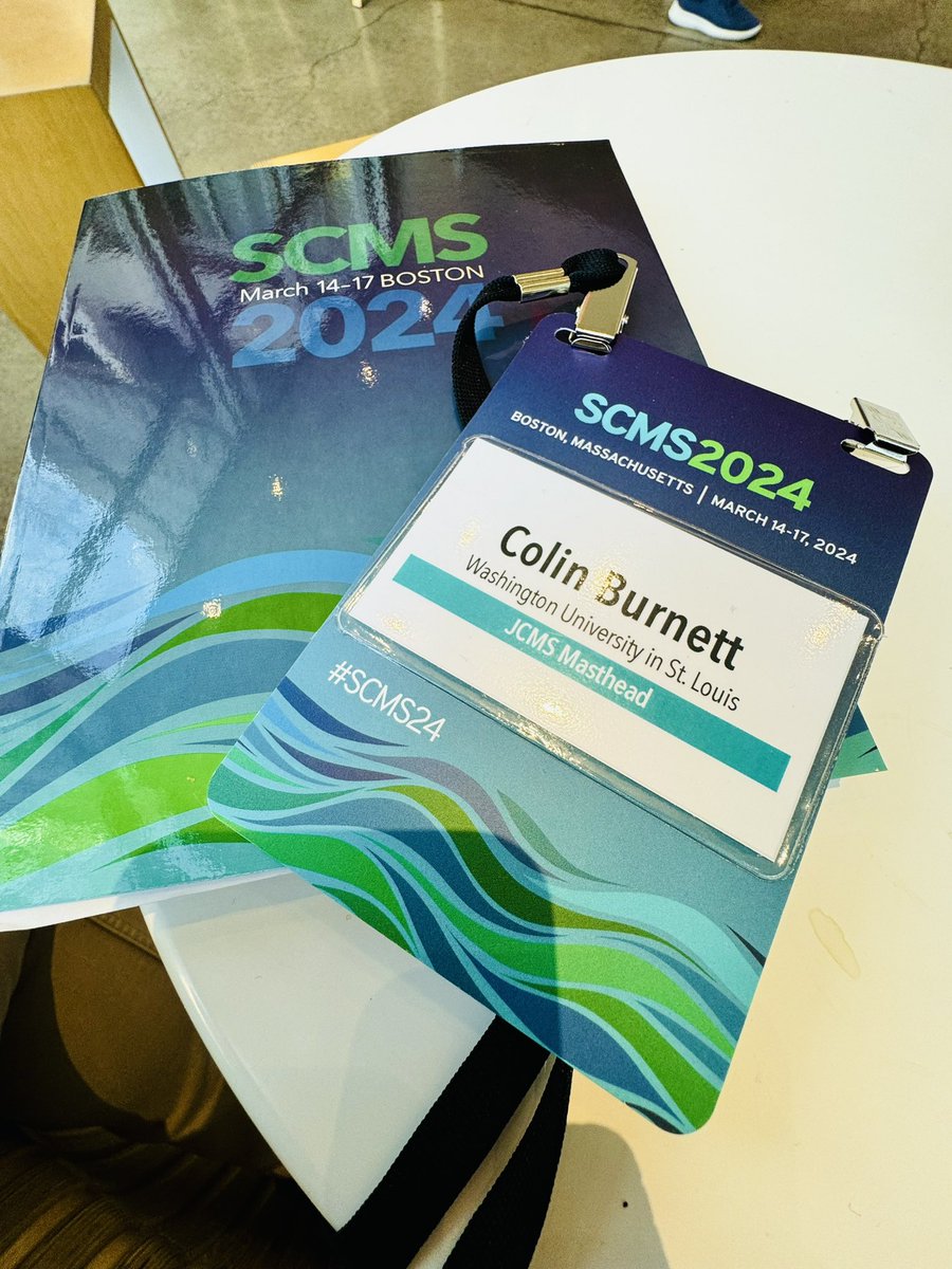 colinburnett100's tweet image. All set for the first panel. #Scms #SCMS24