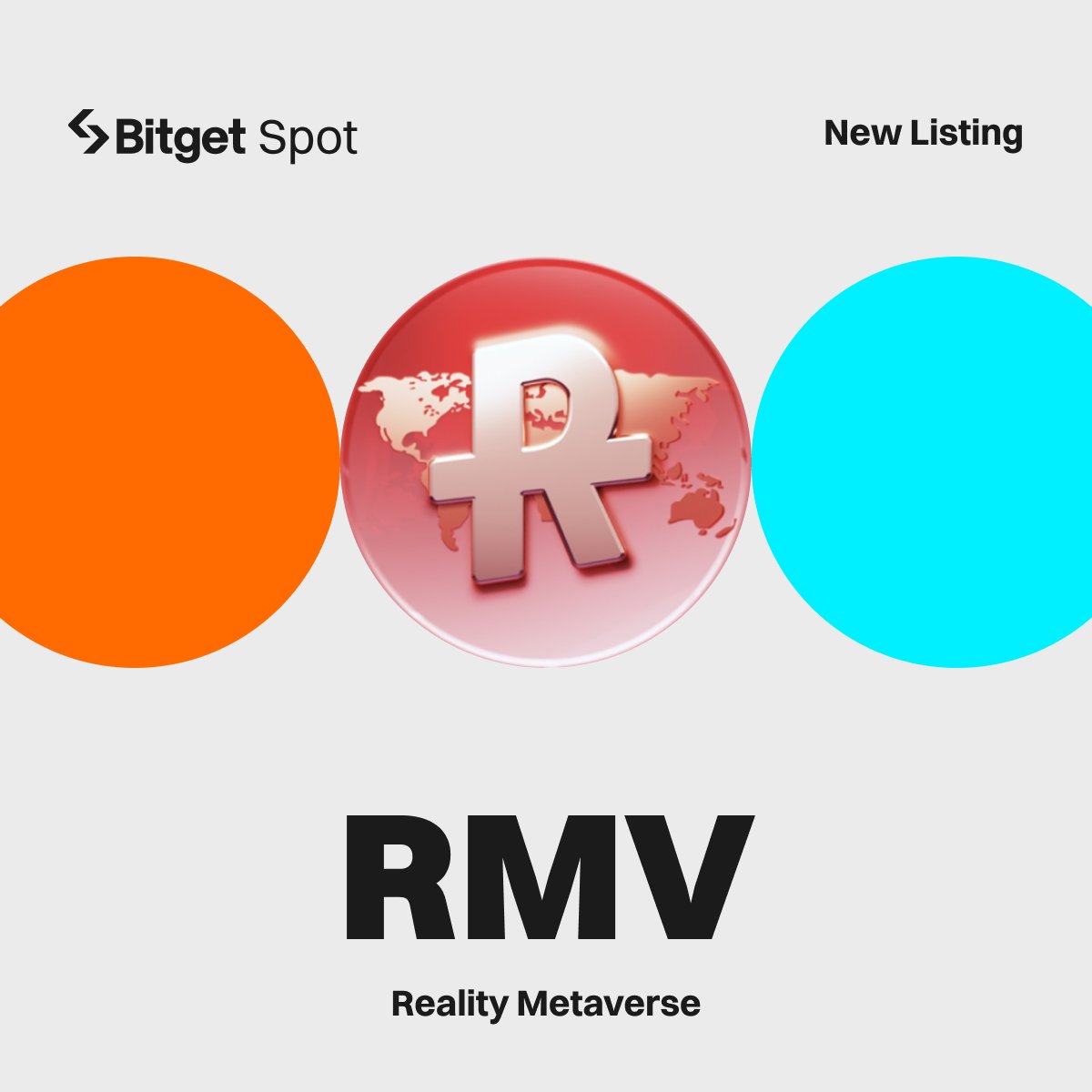 📢 $RMV trading is now live on #BitgetSpot. @Realitymeta 🔥 Come and grab a share of 700,000 RMV! 🚀 Trade now: bitget.com/spot/RMVUSDT More details: bitget.com/support/articl…