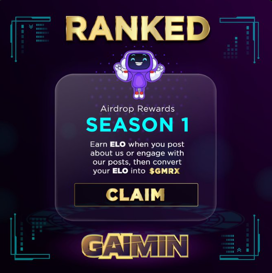 $GMRX <a href="/GaiminIo/">GAIMIN</a>  Farming $GMRX