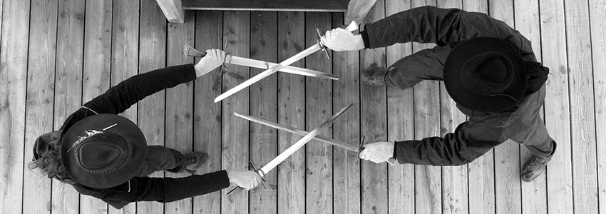 Schwert Training mal anders fecht-hut.de #Training #practice #schools #Schule #Sword