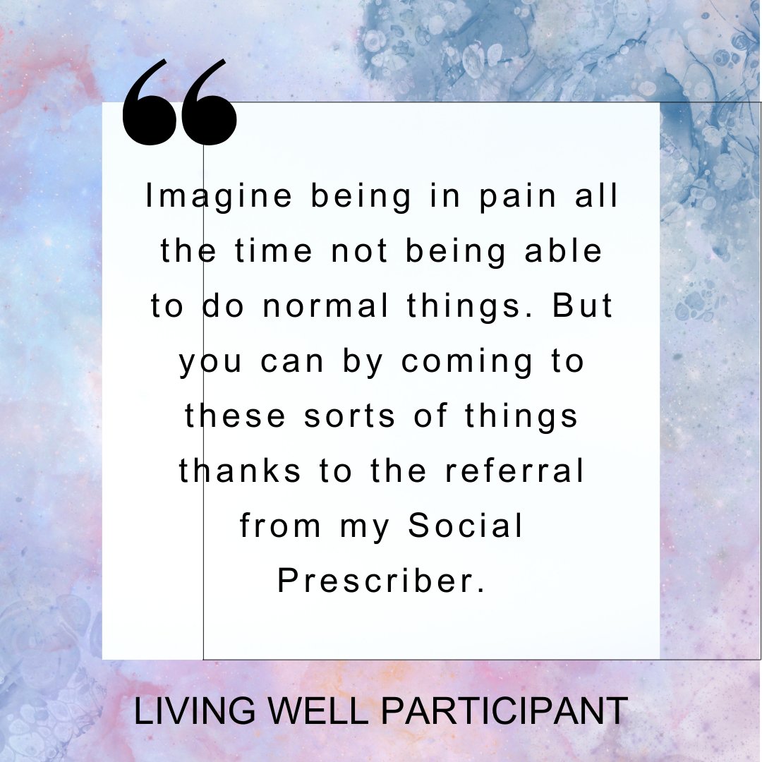 Today is Social Prescribing Day in the UK, a day to celebrate the innovative ways we can enhance our wellbeing beyond traditional medicine. Our programmes offer artistic experiences that nurture the mind, body, & soul.  #SocialPrescribingDay #ArtOnPrescription #HealingThroughArt