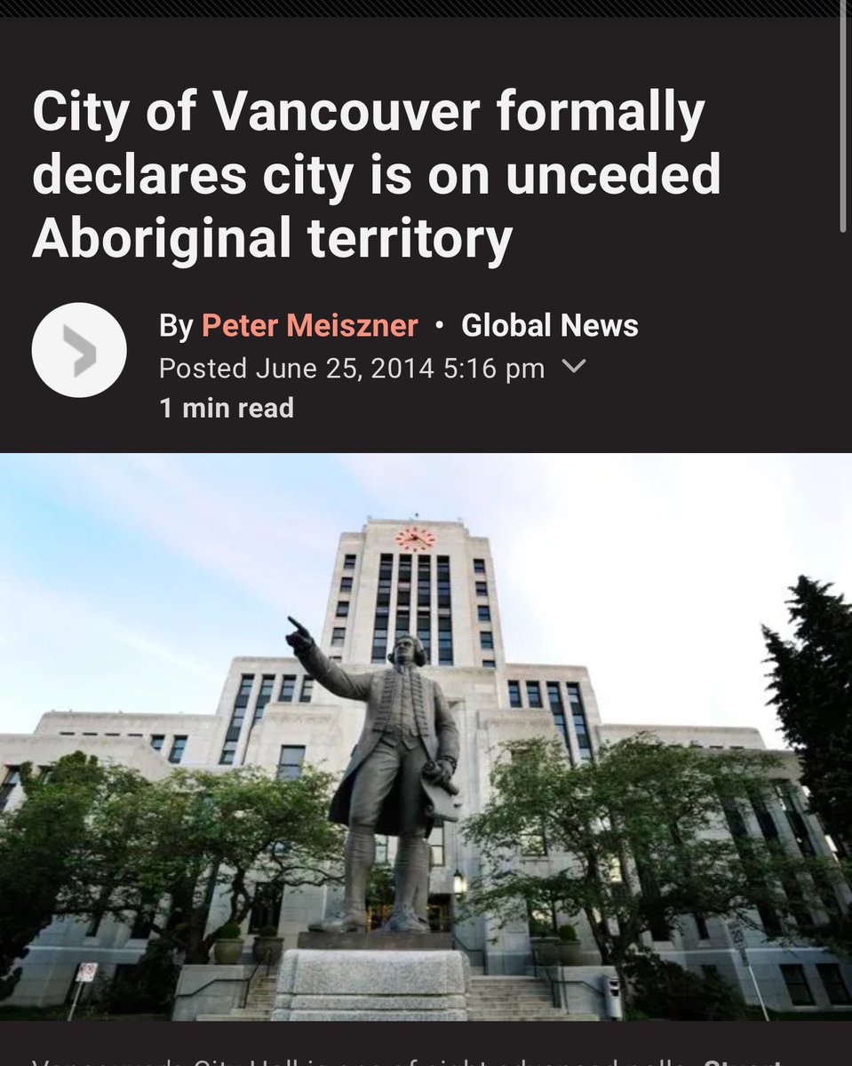 Slatzism's tweet photo. this is so funny.

rich liberals in Vancouver who have been protesting for land be returned to Indigenous people are now upset because one of the city's last plots of underdeveloped land was sold to local tribes and they're razing it to build an ultra-high density condo project. https://t.co/OnhP5ht77w