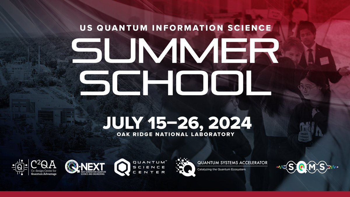 Tomorrow, March 15, is the deadline 🗓️ to apply for the US #Quantum Information Science Summer School. Undergrads, grad students, postdocs, and early-career researchers are encouraged to apply. qscience.org/us-quantum-inf…