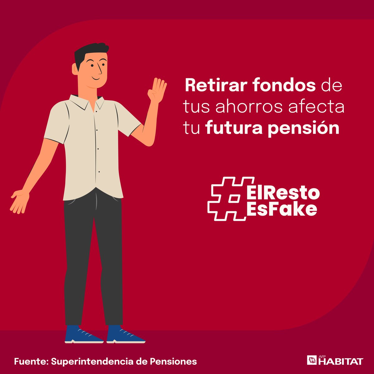 +3 millones de personas quedó con saldo $0 o inferior a $200 mil en sus cuentas de capitalización individual luego de los retiros del 10%. #ElRestoEsFake