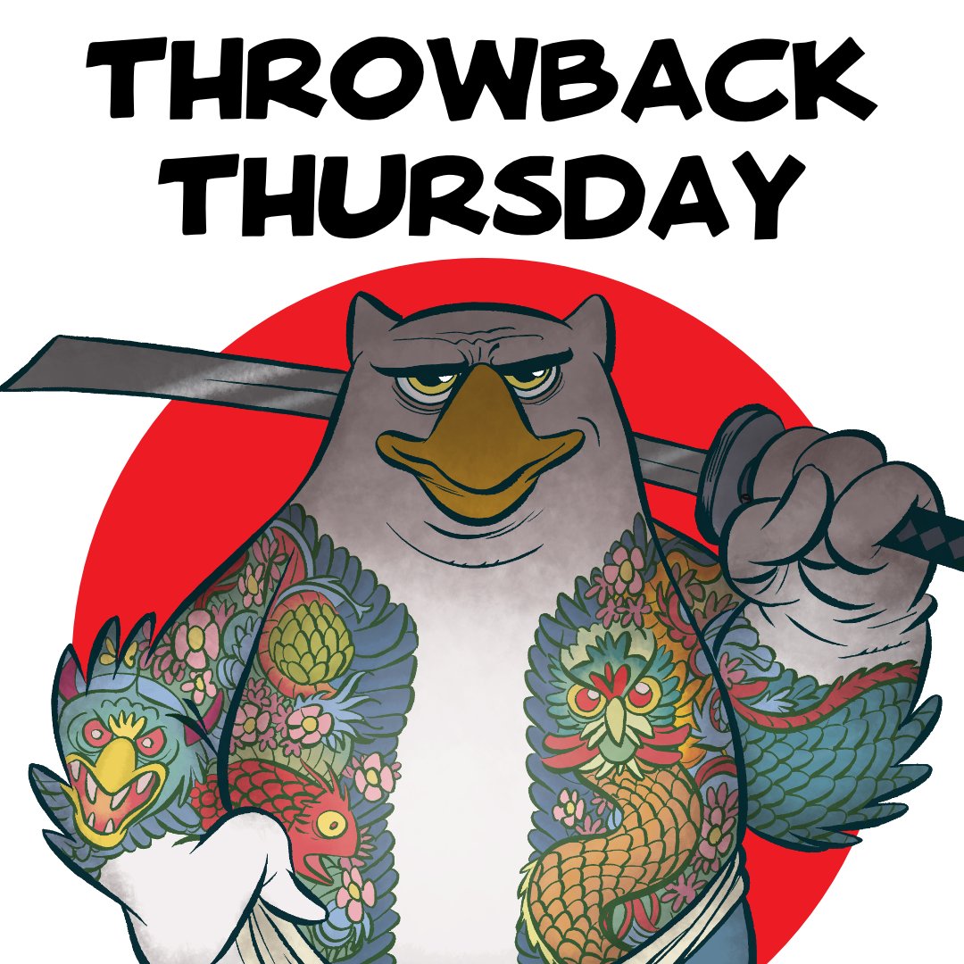 Throwback Thursday: We found this beautiful bad boy during a recent dip into the Uiltje archives. An elaborately drawn Yakuza Owl for our Once Upon a Time in… series. A shout out all you samurais out there sipping sour ales while watching Shōgun on fxnetworks / disneyplus.