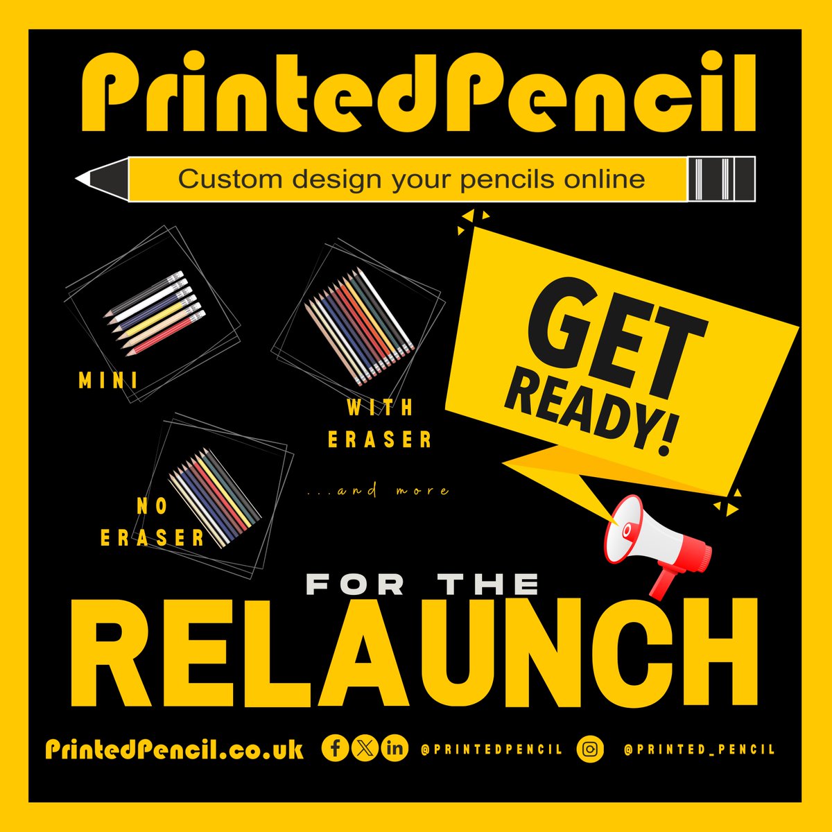#LeadTheWay

Get READY FOR LIFT OFF! 🚀

printedpencil.co.uk ✏️ #CustomDesignYourPencilsOnline #CustomPencils #BusinessGiftIdeas

10% EXTRA FREE until the end of March!
