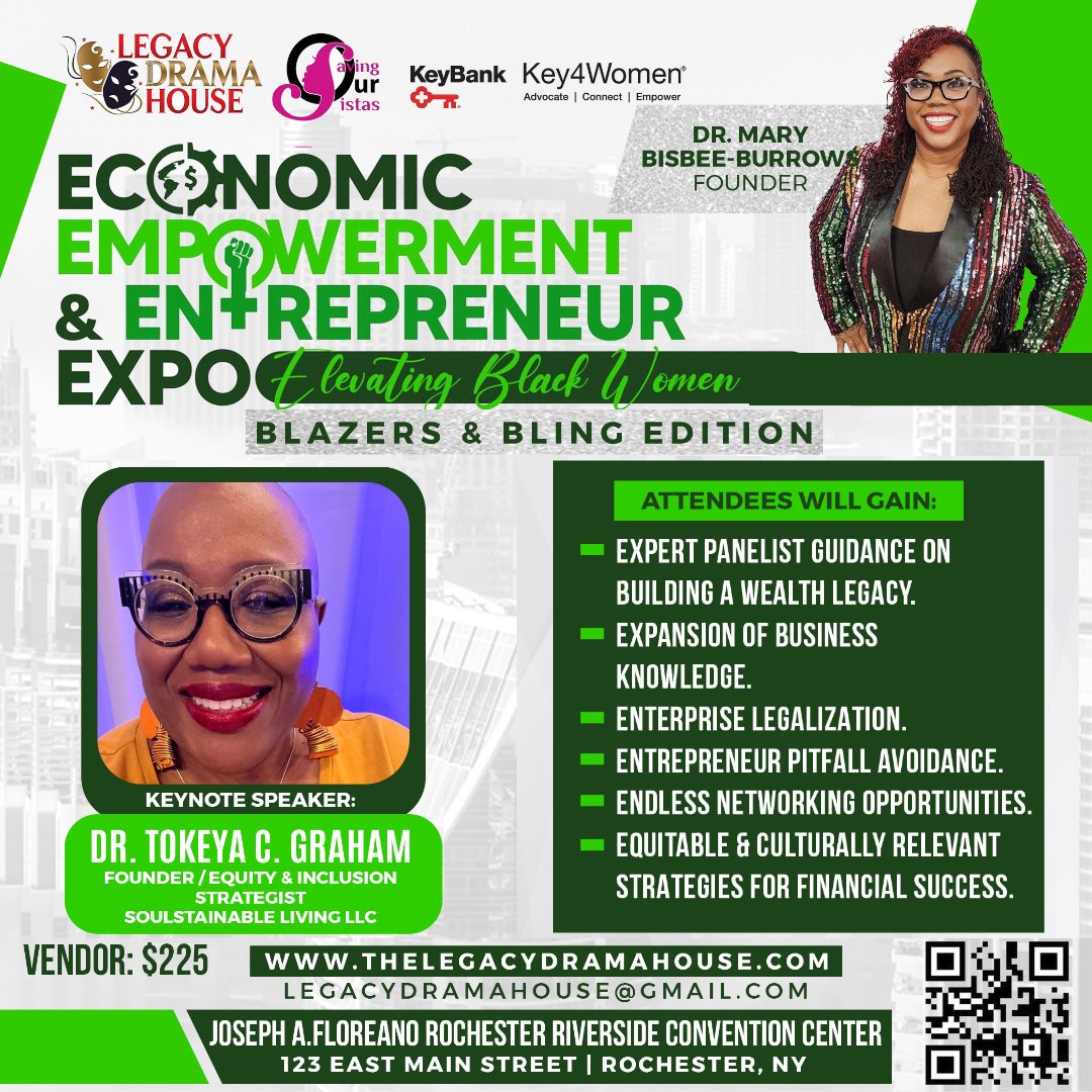 TeCpathstone's tweet image. Mark your calendars for the 2nd Annual Economic Empowerment &amp;amp; Entrepreneur Expo on Mar. 30th in #RochesterNY! Stop by our table to learn how we can help you on your entrepreneurial journey! For more info, visit: ow.ly/f7Bb50QM1zo
#WomensHistoryMonth #BlackWomenEntrepreneurs