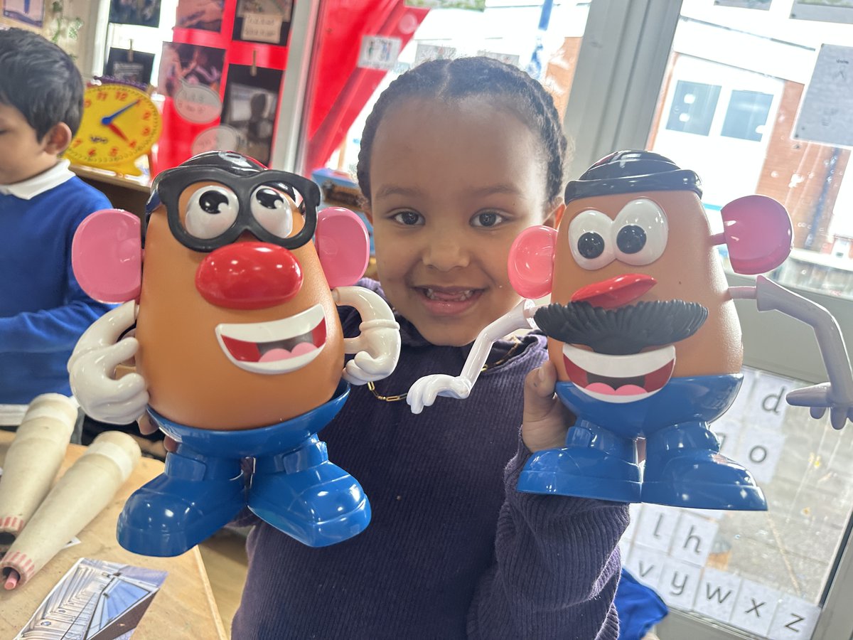 We have had lots of fun developing our language and ability to follow a set of instructions when creating our Potato Heads. 
#SilasSpeaks      <a href="/stsilasschool/">St Silas CE Primary School</a>