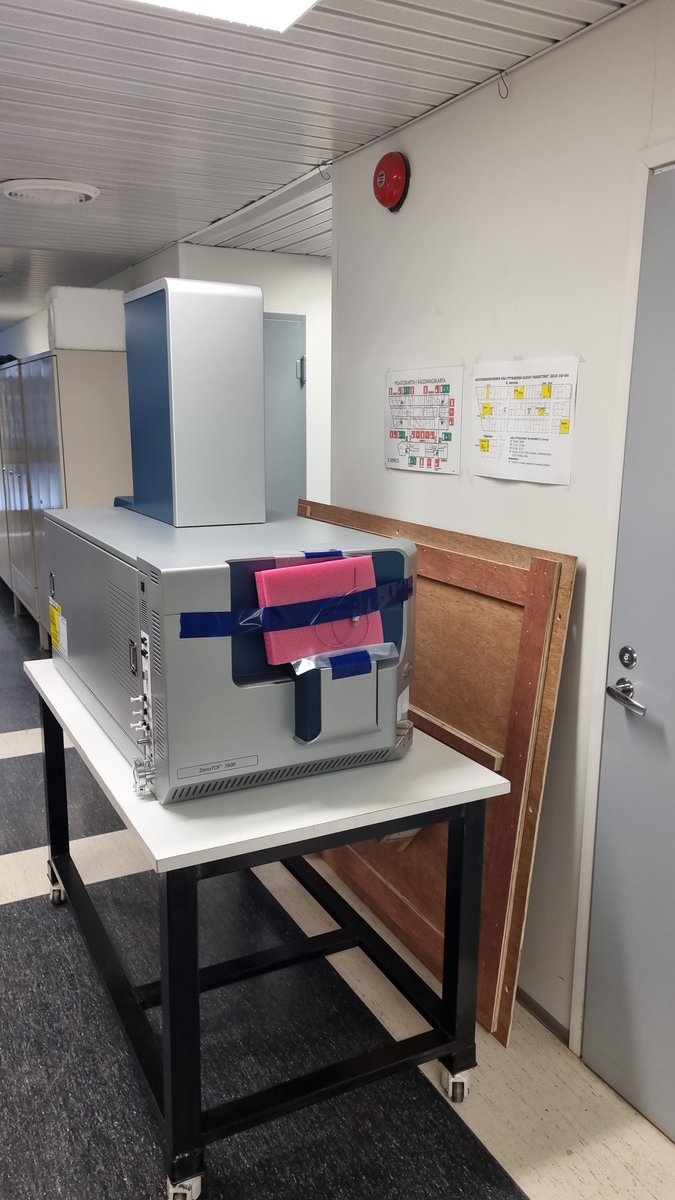 Exciting times at Turku Metabolomics! Our joint FIRI funded instrument with proteomics arrived today! Allowing us a new way to characterise lipids! This is also the first 7600 zenoTOF in Finland. @SuomenAkatemia @SCIEXnews @matejoresic @BioscienceTurku