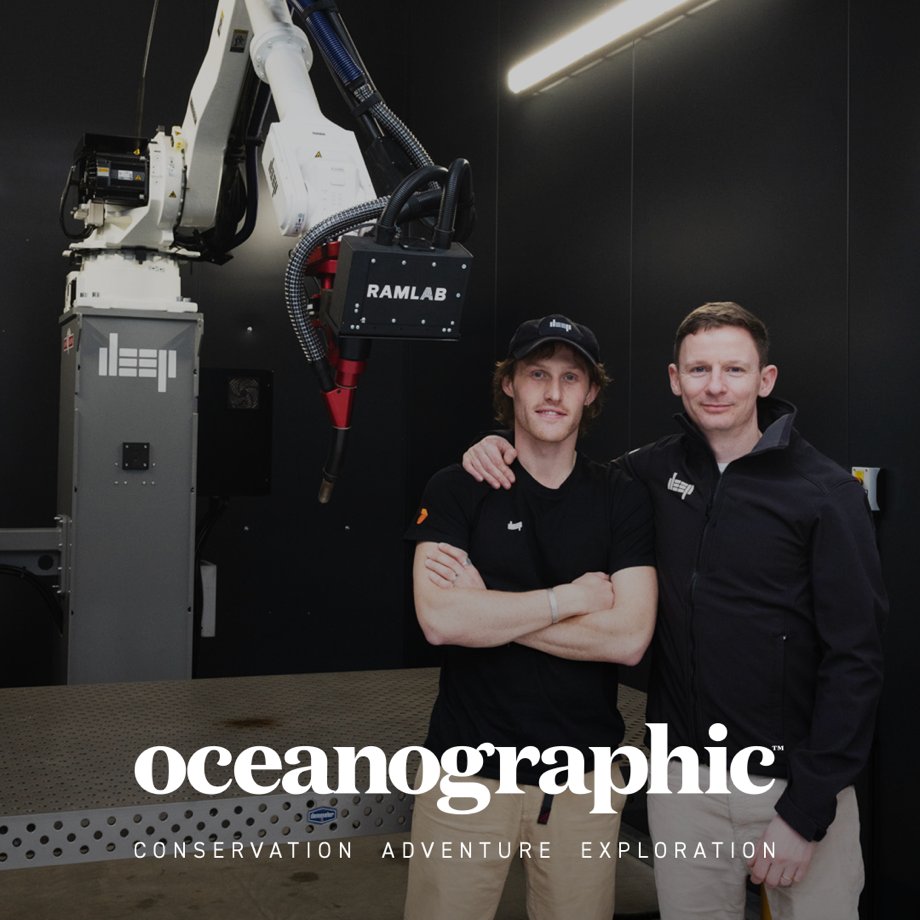 DeepEngineered's tweet photo. How're we #building Sentinels? Rick Goddard, Product Director, Sentinels, and Harry Thompson, Additive Manufacturing, Engineering Lead, discussed our Sentinel mock-up, 3D printing #robots, and more with @Oceano_mag: https://t.co/7v0FkQO8i0
#occupymare #makehumansaquatic https://t.co/lN7NiTSGsy