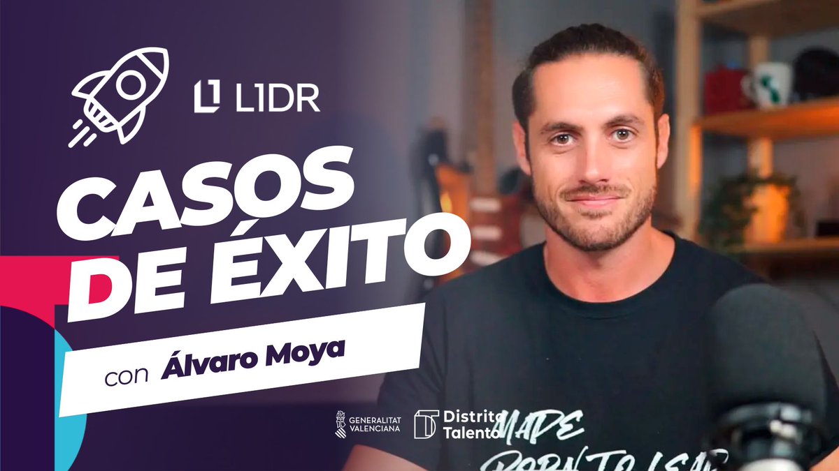 Distrito Talento Comunitat Valenciana (@dd_talento) on Twitter photo 💼Desbloquea tu máximo potencial en tecnología y liderazgo con los consejos de <a href="/AlvaroRMoya/">Alvaro Moya</a>, CTO y Fundador de <a href="/lidr_cto/">Lidr | Training great Tech Leaders</a>
Así nos cuenta Álvaro cómo poder desarrollar nuestro potencial #Emprendimiento #Tecnología
▶️youtube.com/watch?v=PnieMd… 💼Desbloquea tu máximo potencial en tecnología y liderazgo con los consejos de <a href="/AlvaroRMoya/">Alvaro Moya</a>, CTO y Fundador de <a href="/lidr_cto/">Lidr | Training great Tech Leaders</a>
Así nos cuenta Álvaro cómo poder desarrollar nuestro potencial #Emprendimiento #Tecnología
▶️youtube.com/watch?v=PnieMd…