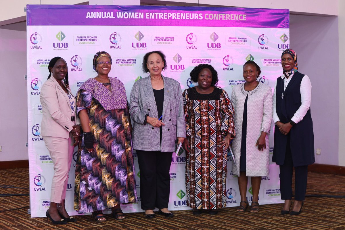 .@HonAniteEvelyn urges Women entrepreneurs to venture in Tourism, Transport, Agriculture and service sector among other to be able to get good returns on investment. She was speaking at the Annual Women Entrepreneurs cof. #CapitalNewsDesk @CapitalFMUganda