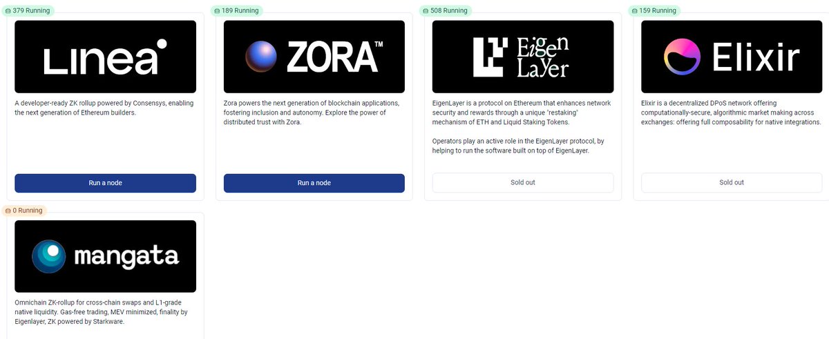 [#GIVEAWAY] Node EigenLayer

Tu te demandes comment contribuer à un projet et te démarquer en tant qu’utilisateur? Fais tourner un node!👀

Je vous offre la possibilité de gagner 4 nodes EigenLayer! 

Étapes : 
1- Follow <a href="/alexandresauv13/">Alex</a> + <a href="/easynodexyz/">EasyNode</a> 
2- Like 💟+ RT 🔁ce post