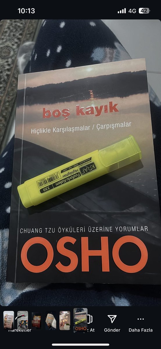 “Her anın kendi yaşamı ve ölümü vardır; aksi takdirde varoluş imkansızdır.”
🖊️ Osho
📚 Boş Kayık
#kitapseverlertakipleşiyor #kitaptavsiyesi #kitapönerisi #perşembe #neokuyorum #benimokumam #kitapdostu #kitapcafe #kitaptanalıntılar #okumahallerim