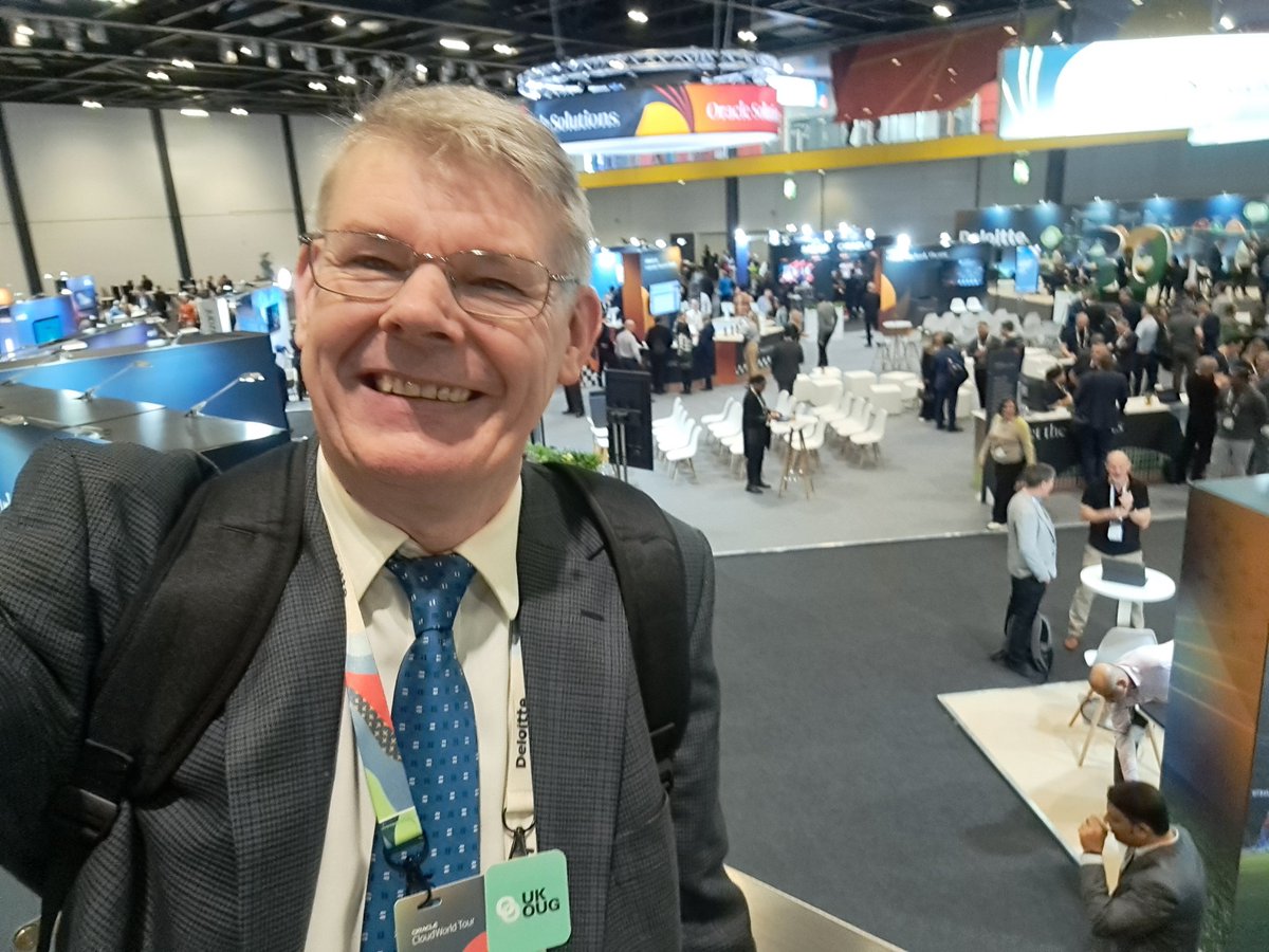 My value to my company is so much more than just my coding or engineering skills. It's about people &amp; relationships.  Only been here an hour &amp; already met so many new &amp; old friends. Thank you to Oracle UK &amp; the UK Oracle User Group for bringing people together. #ocw2024 #UKOUGtag