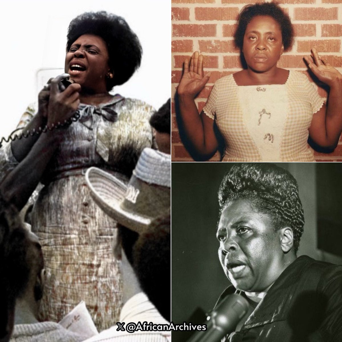 On this day in 1977, Civil rights leader Fannie Lou Hamer died in Mississippi. Rest in Power!

—Fannie Lou Hamer was a voting rights activist and civil rights leader. She was instrumental in organizing Mississippi Freedom Summer
for the Student Nonviolent Coordinating Committee