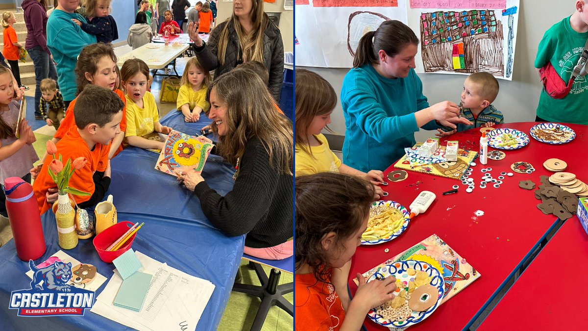 Children’s book author/illustrator Laurie Keller recently joined CES students for a full day of fun! Thank you so much to Laurie & @C_ESLibrary's Ms. Rattner for an unforgettable day! More pics on our site @ tinyurl.com/muhveavb