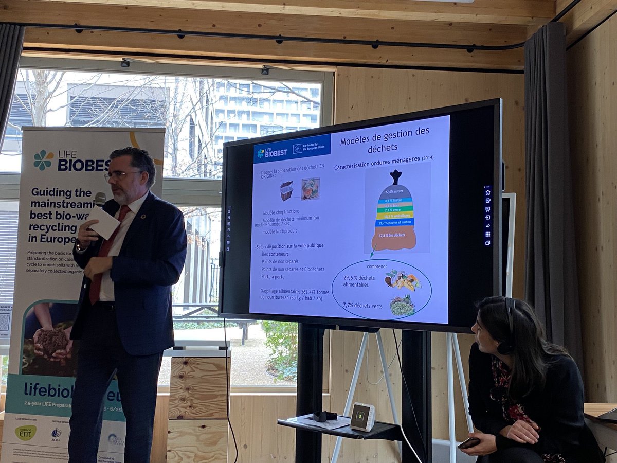 josepmariatost's tweet image. AVUI compartint l’experiència de la recollida selectiva de la #FORM a Catalunya, des de 1996!
Al taller #LIFEBIOBEST  que ha reunint 70 participants de tota Europa! 
Objecitu Donar suport als funcionaris, tècnics i empreses  per millorar la recollida selectiva al seu municipi.