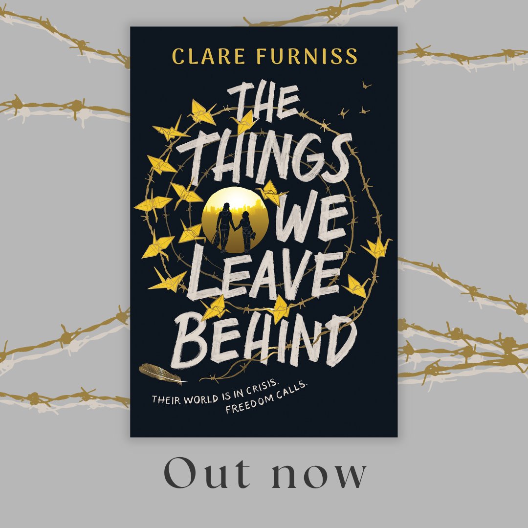 Don’t miss critically acclaimed writer Clare Furniss’s striking new YA dystopia that reimagines London as the epicentre of the refugee crisis. THE THINGS WE LEAVE BEHIND is out now! 🖤