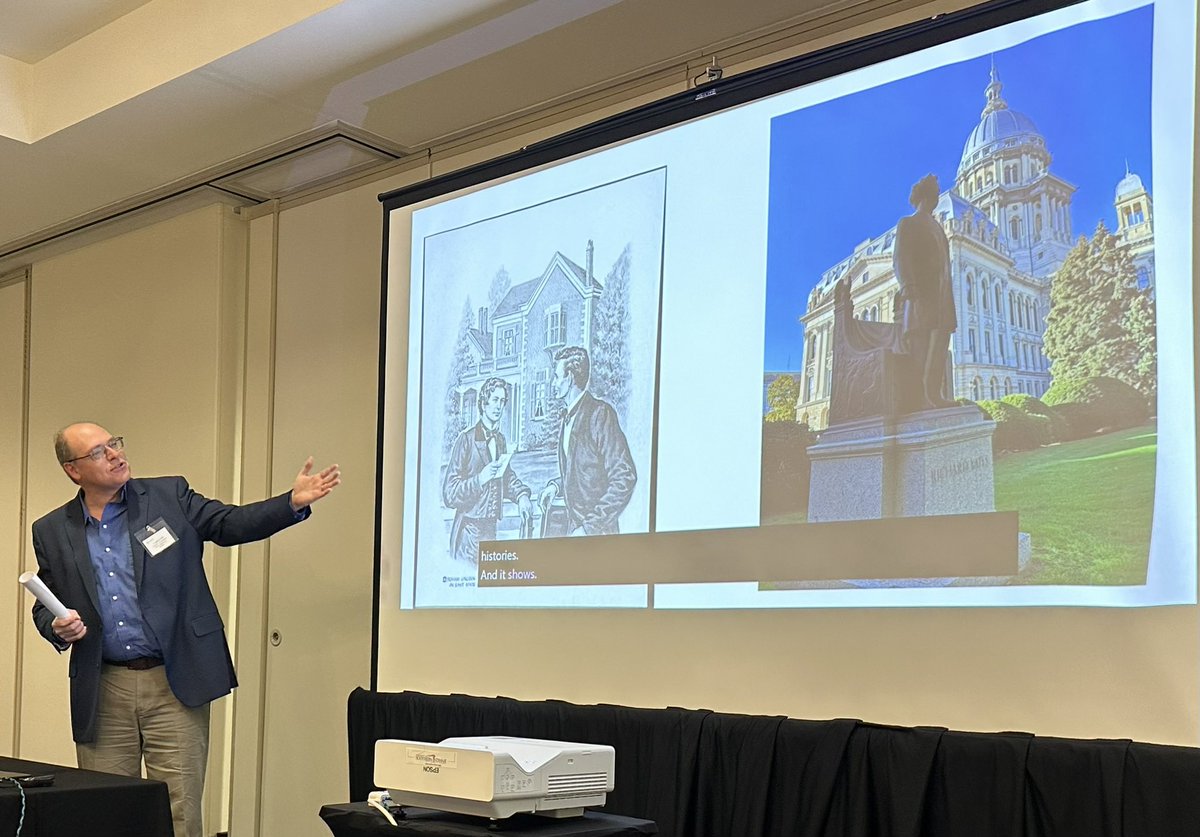 JimFuller1968's tweet photo. @UIndy historians Krista Kinslow, Mathieu Billing, and I joined Nicole Etcheson in presenting our research at the Nineteenth Century Studies Association meeting in Louisville, Kentucky. It was fun and interesting to see how our work fit together even with different topics. https://t.co/xUgBPYSnNC
