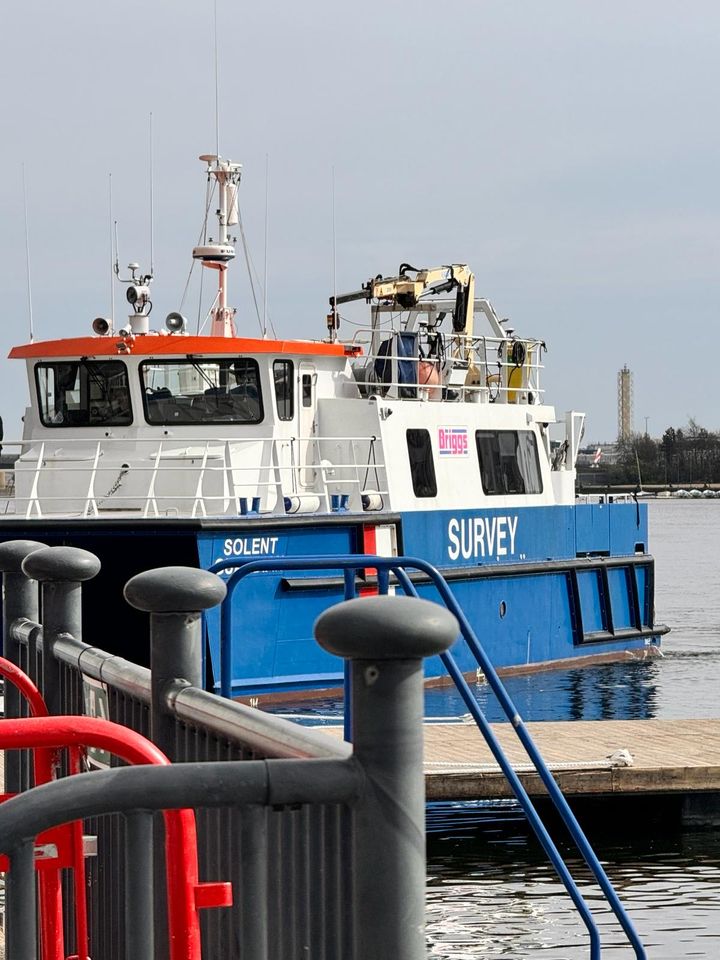 OceanologyIntl's tweet photo. With perfect weather on our side today, catch the latest #maritime technology at #OceanologyInternational2024!
Get the chance to book an on-vessel demo hosted by @briggsmarine, @aaetechnologies, and Klein Marine Systems
#Oi24 #MaritimeInnovation #DocksideDemonstrations https://t.co/qKnAWORzym