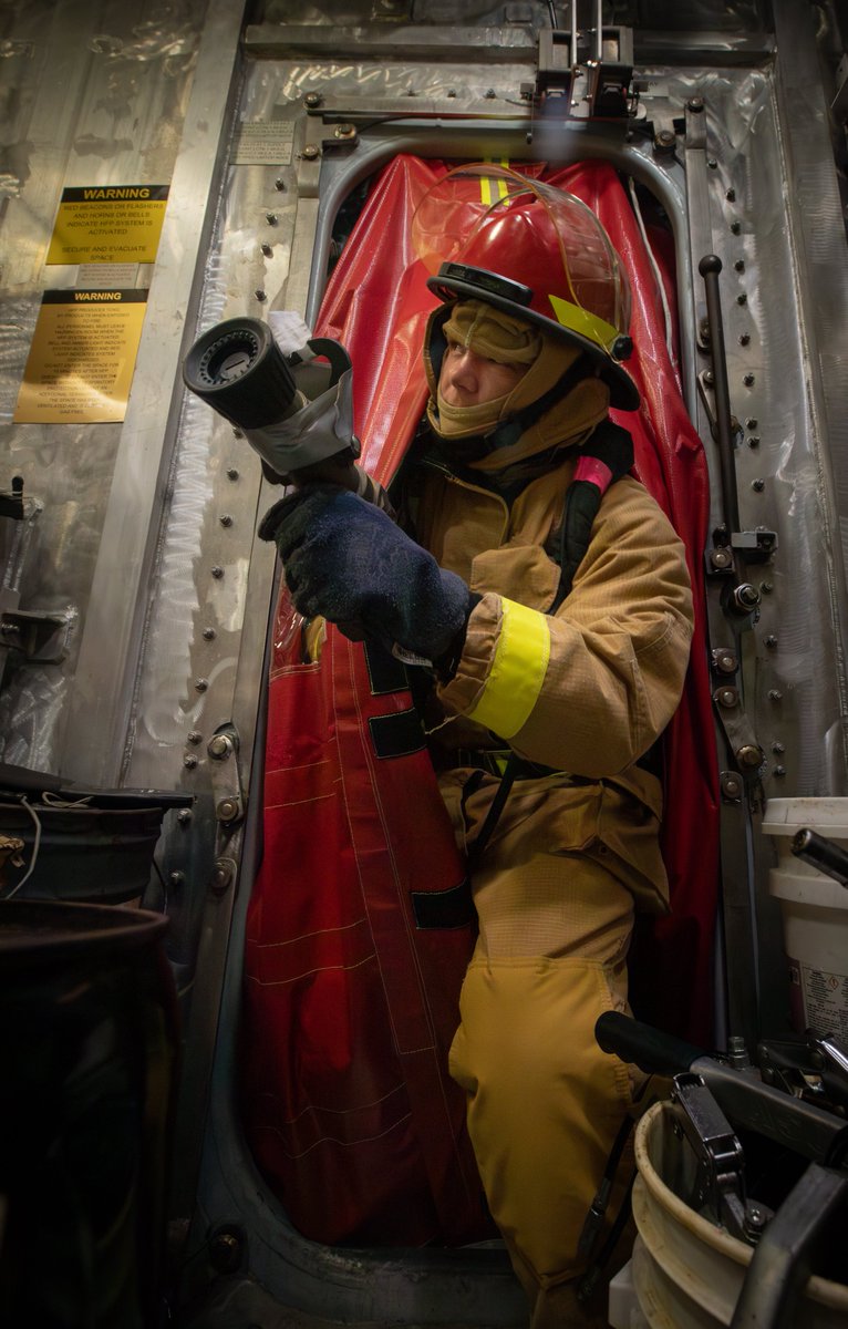 USNavyCNO's tweet photo. #TrainingThursday

How do we remain the best? It’s not about talent or luck. It takes work, hard work. We train, consistently seeking areas where we can #GetRealGetBetter. Through training we ensure that your @USNavy is always capable and ready to respond. https://t.co/AHncNsio8l