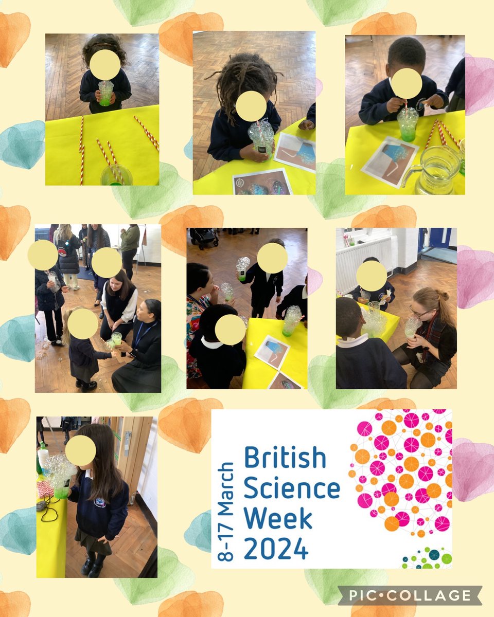 Reception had an amazing science week! We had a blowing bubble competition! #britishscienceweek2024