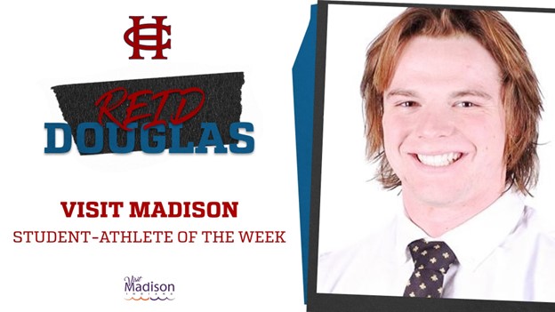 Reid Douglas named the Visit Madison Athlete of the Week! #StripeStandard