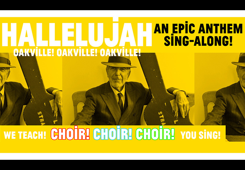 Choir! Choir! Choir! - SOLD OUT Hallelujah: An EPIC Anthem Sing-Along! Mar. 17 @ 2PM Choir! Choir! Choir! is led by creative directors Nobu Adilman and Daveed Goldman. The duo takes a non-traditional approach; there are no auditions, and the audience is the choir!