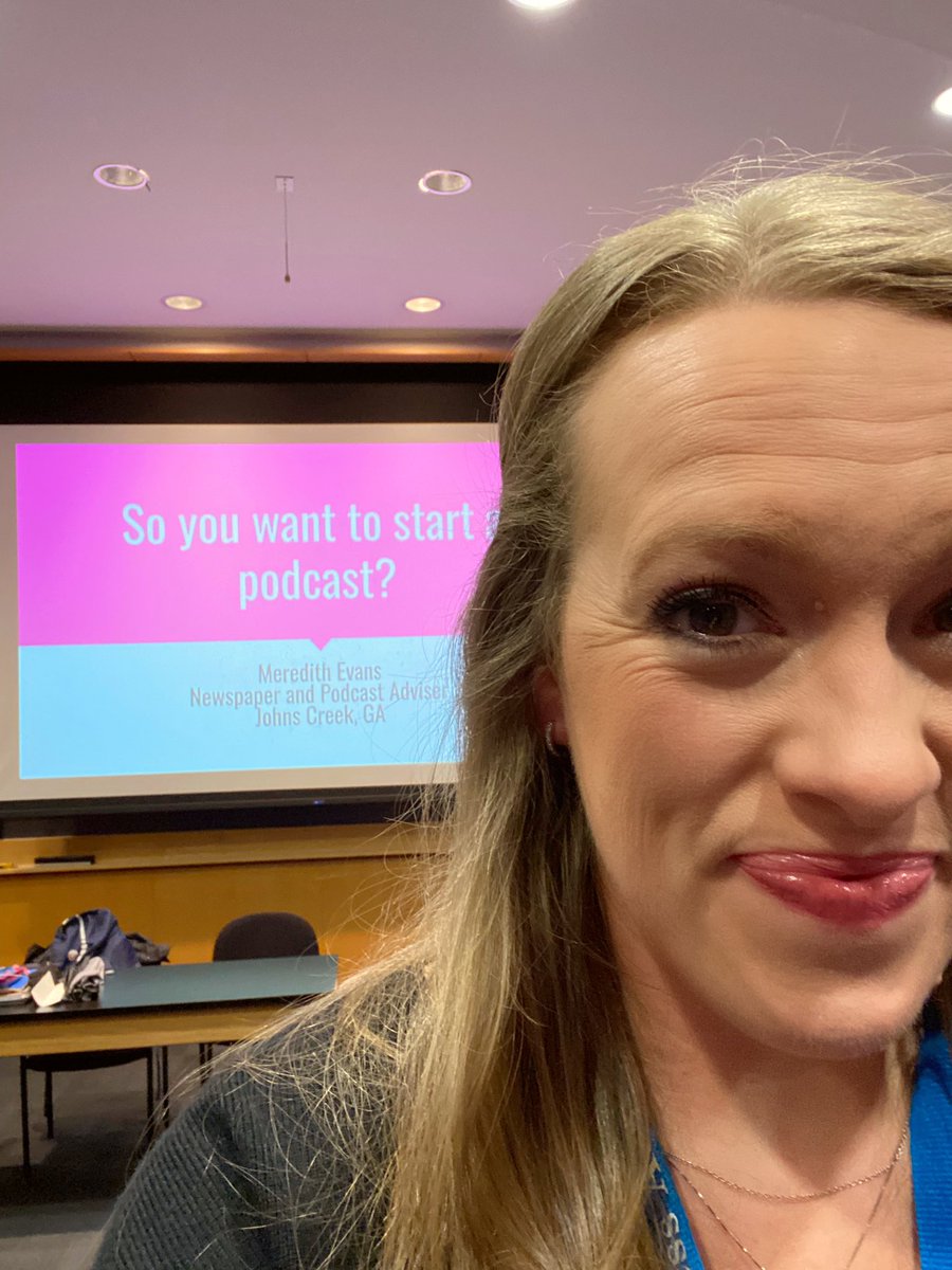 MrsEedu's tweet photo. Session 1 and 2 ✅✅ Thank you to everyone who attended my sessions! Loved getting to lead other journalism programs alongside the @NHSMessenger  #cspa100 https://t.co/BwcRz2gASv
