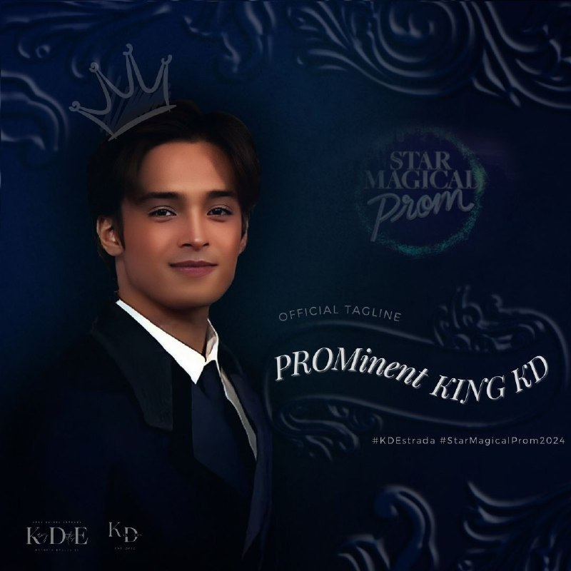 Congratulations to @kdestrada_ for being #StarMagicalProm2024 Prom King Thank you po sa Kaydets, Jewels and Sweethearts who voted to make this possible PROMinent KING KD KDLEX PROMchanted NIGHT #KDEstrada @kdestrada_