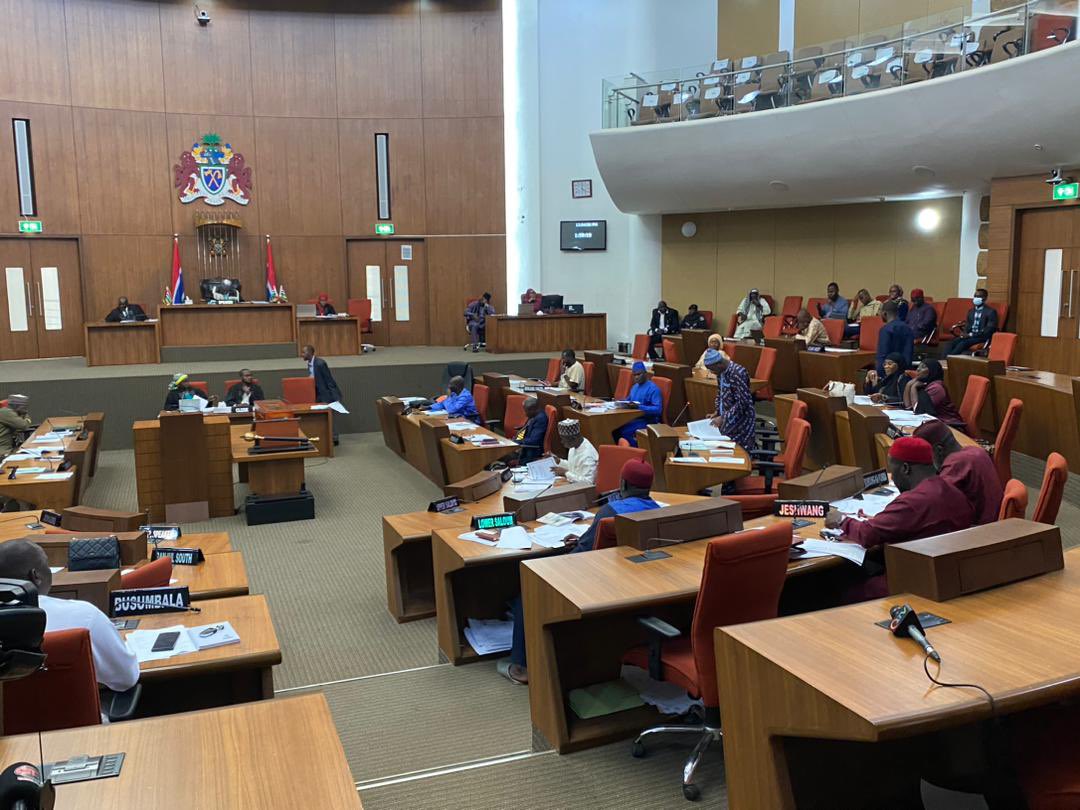 Laying of Papers and Reports Report of the Public Petitions Committee of the National Assembly on the Petition from Concerned Staff of The Gambia Tourism Board by Hon. Suwaibou Touray Chairperson of the Committee.