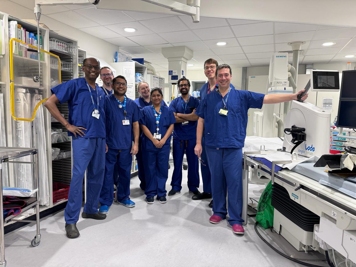 Very happy to have enrolled our first patient into the brilliant ORBITA-FIRE study, after ORBITA 2. Amazing help from the wonderful Imperial team. Really great to get stuck into high quality coronary physiology assessment. <a href="/fiyyazAJ/">Fiyyaz Ahmed-Jushuf</a> <a href="/rallamee/">Rasha Al-Lamee</a> <a href="/nanoinspiration/">Brijesh Anantharam</a>  #ORBITA-FIRE