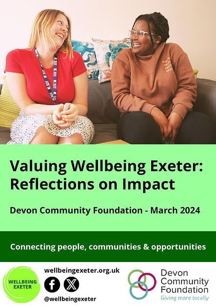 Read about the impact the work of Wellbeing Exeter is having here: buff.ly/48TKIDh #SocialPrescribingDay