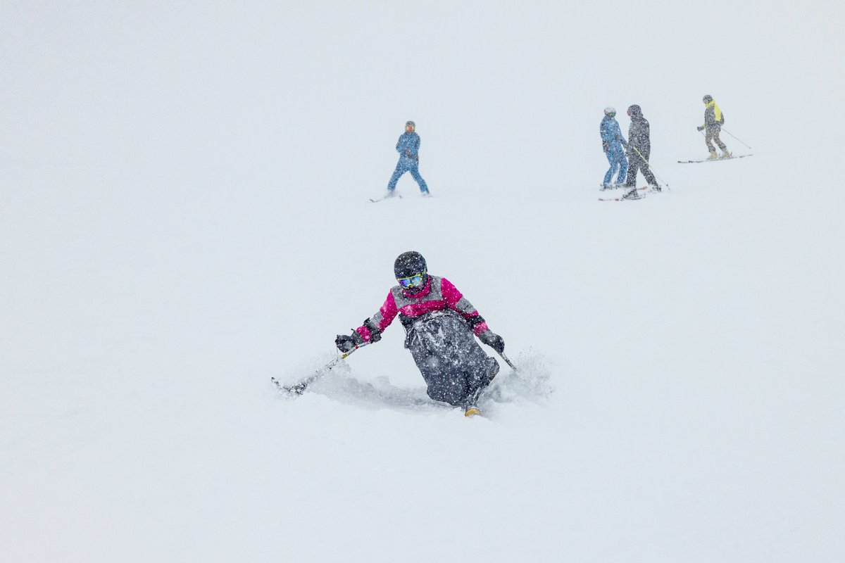 No friends on a powder day for our mono skiing member Eloise, tearing through the powder snow 🔥❄️

📸 @CameronRossHall // @HolmlandsMedia