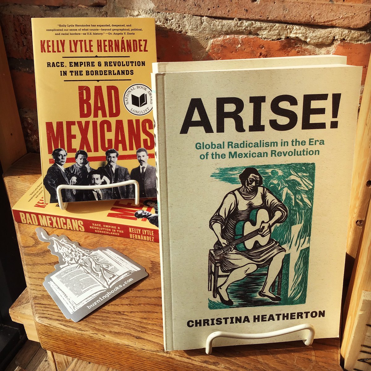 “Arise! is an international history of radical movements during the Mexican revolution, reconstructing how this era’s radical organizers found new ways to fight global capitalism & forge anti-racist internationalism from below.” burningbooks.com/products/arise… burningbooks.com/products/bad-m…