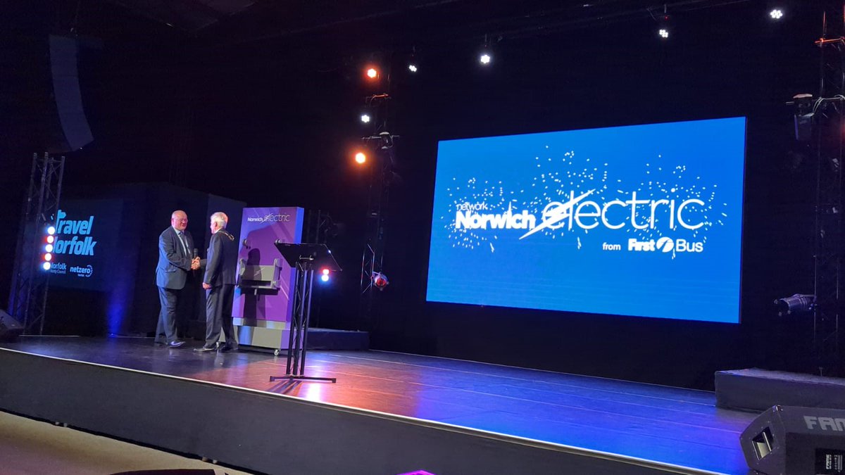 Yesterday we celebrated our Norwich Roundtree Way depot becoming England’s first fully electric commercial bus fleet outside of London! ⚡ A huge thank you to everyone who attended the Switch on and to our team for organising the event 💜 @NorfolkCC @transportgovuk @Wright_bus