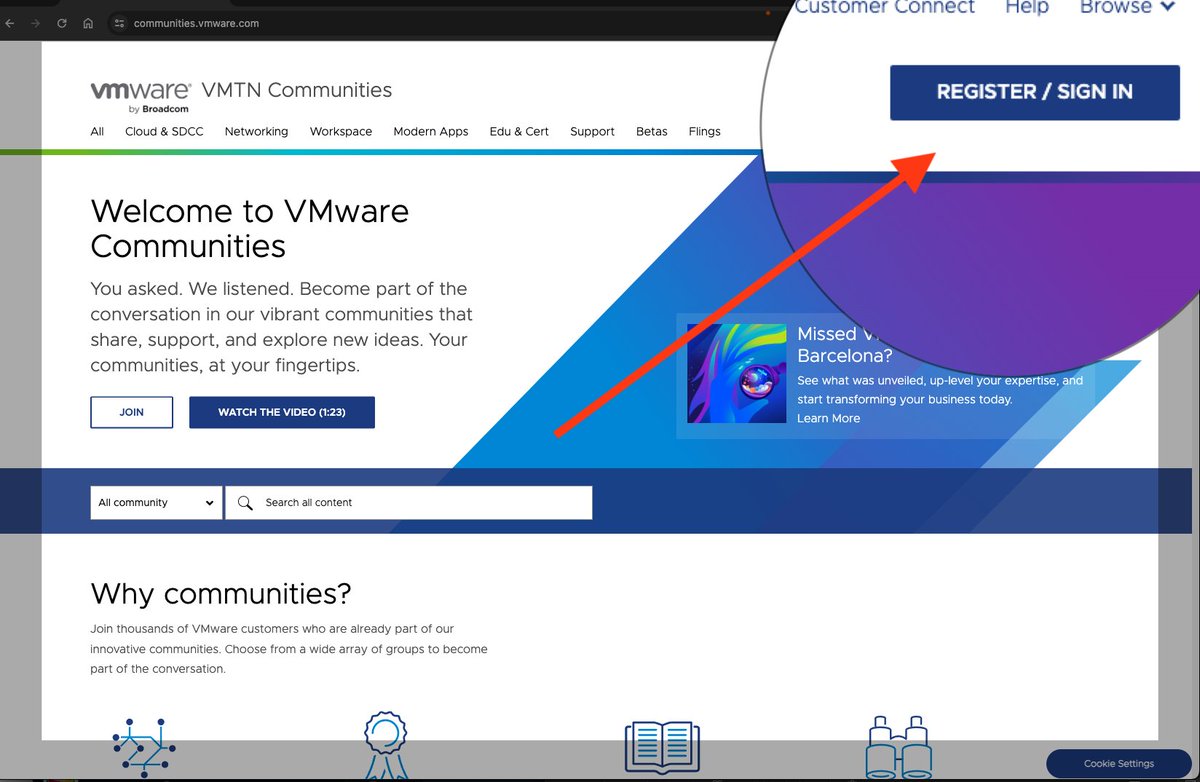 🚨Calling all @VMTNCommunity Members! We're moving to Higher Logic! 🚨 If you haven't logged in to communities.vmware.com within the last two years, please do before April 10 to retain your account, data, badges, and points. Your legacy matters! #VMware #vCommunity
