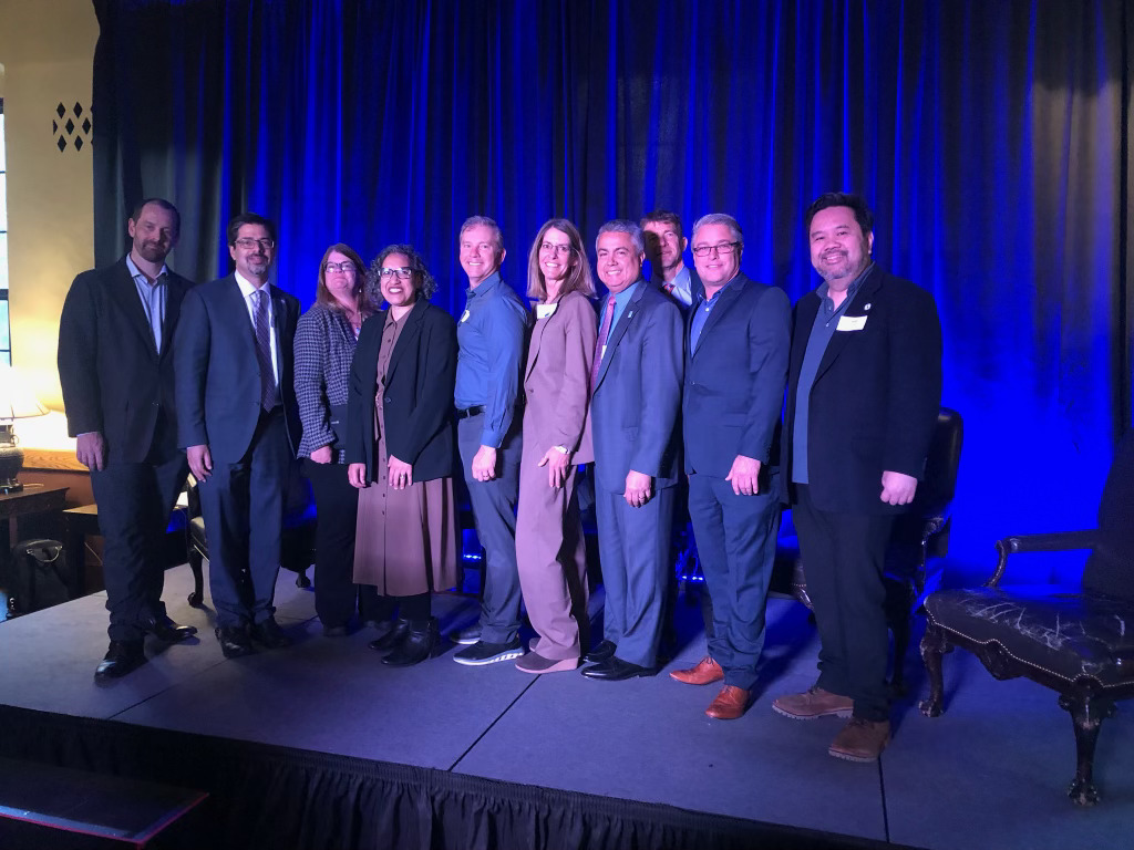 MDAQMD Executive Director Brad Poiriez was pleased to join @AirResources Chair Liane Randolph and Air Pollution Control Officers from several California air districts at @CleanairCA's 2024 Toast to Clearing the Air in Sacramento.