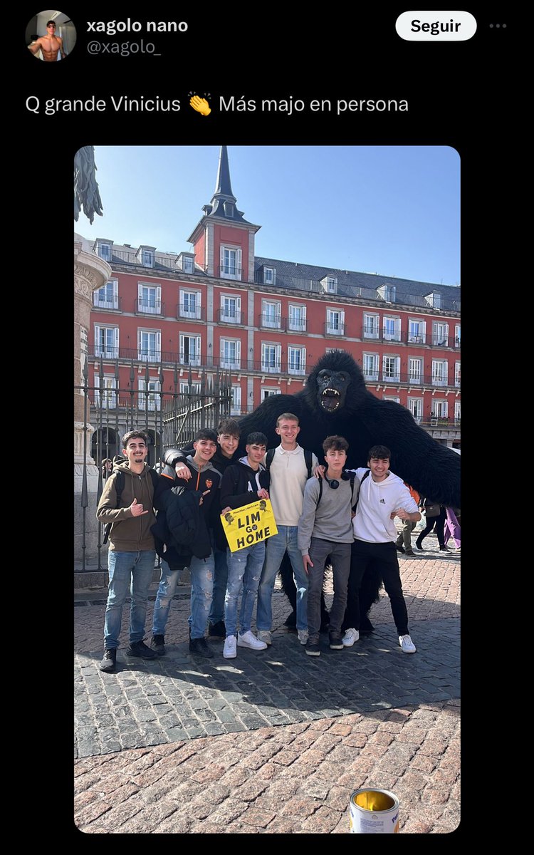 Ojalá te caiga una denuncia bien grande @xagolo_  

TODOS A DENUNCIARLE LA CUENTA A ESTE RACISTA. MÁXIMA DIFUSIÓN.