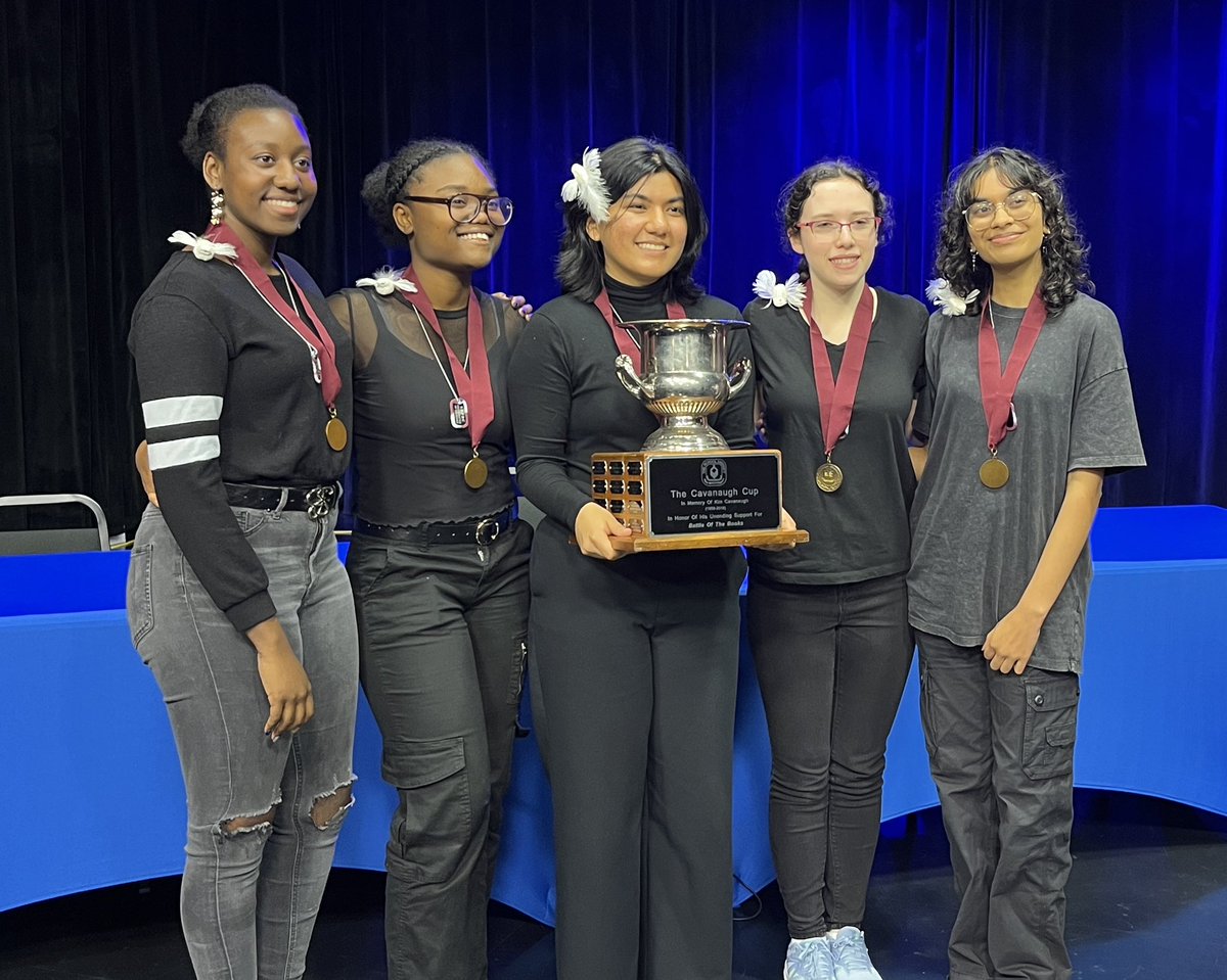 Congratulations to Palm Beach County School District Battle of the Books Champions! Winners: Citrus Cove-We the People: Final Stand; West Boynton Middle- Stingers; Suncoast- Five of Crows. Thanks to our media specialists for spreading the love of reading!