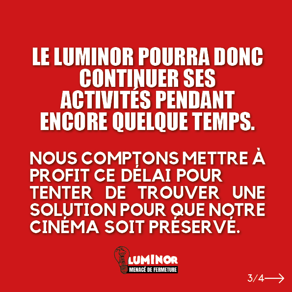 LUMINOR Hôtel de Ville tweet media