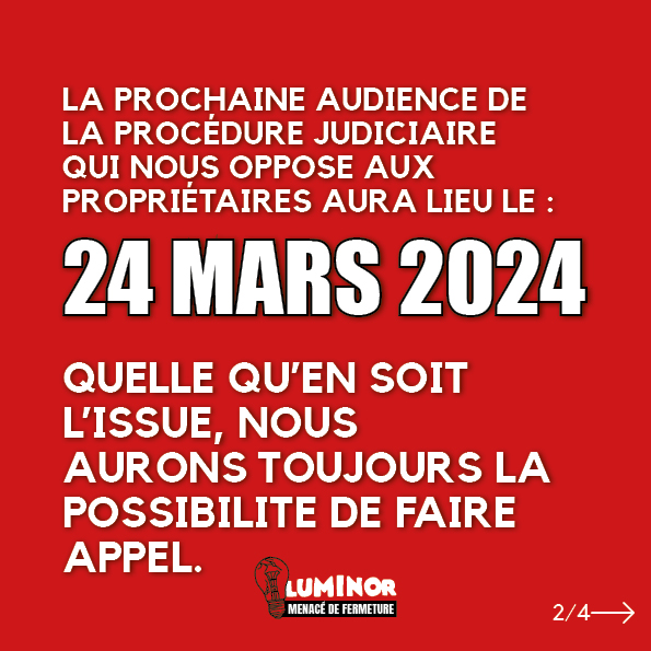 LUMINOR Hôtel de Ville tweet media