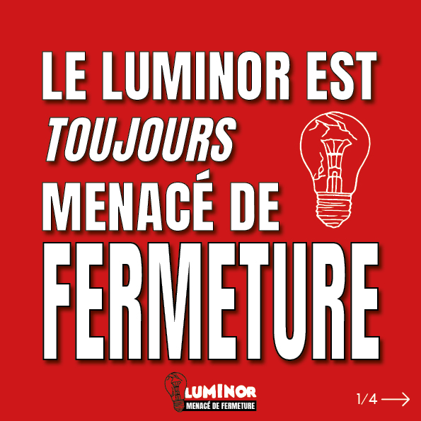 LUMINOR Hôtel de Ville tweet media